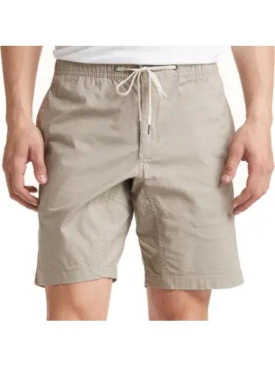 Vuori Other - Vuori Ripstop Shorts in a sesame beige color, featuring elastic drawstring waist